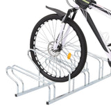 Support à vélo VidaXL pour 5 vélos, acier galvanisé autoportant
