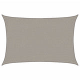 Vidaxx voile d'ombrage 160 g m² rectangulaire 2x3 m HDPE gris clair