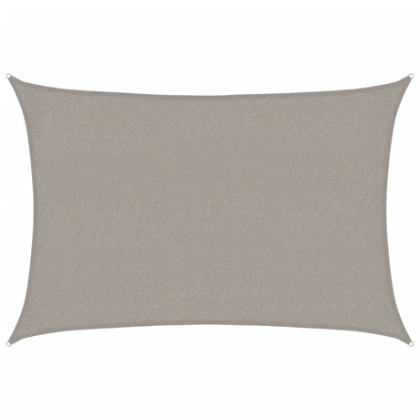 Vidaxx voile d'ombrage 160 g m² rectangulaire 2x3 m HDPE gris clair