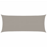 Vidaxl voile d'ombrage 160 g m² rectangulaire 2x4,5 m HDPE gris clair
