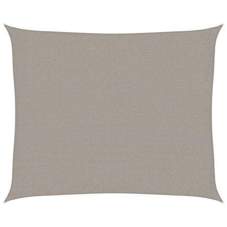 Vidaxl voile d'ombrage 160 g m² rectangulaire 2,5x3 m HDPE gris clair
