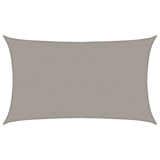 Vidaxx voile d'ombrage 160 g m² rectangulaire 5x8 m HDPE gris clair