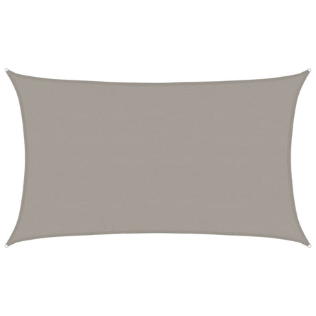 Vidaxx voile d'ombrage 160 g m² rectangulaire 5x8 m HDPE gris clair