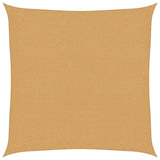 Vidaxl voile d'ombrage 160 g m² carré 2x2 m HDPE couleur sable