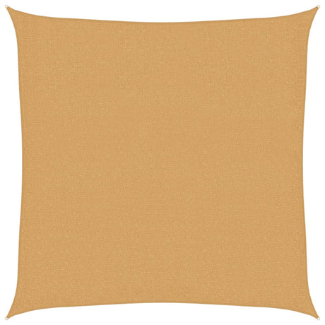 Voile d'ombrage Vidaxx 160 g m² carré 3x3 m HDPE couleur sable
