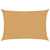 Vidaxl voile d'ombrage 160 g m² rectangulaire 2x3 m HDPE couleur sable