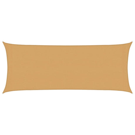 Vidaxl voile d'ombrage 160 g m² rectangulaire 2x4,5 m HDPE couleur sable