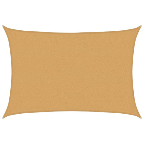 Vidaxl voile d'ombrage 160 g m² rectangulaire 2,5x3,5 m HDPE couleur sable