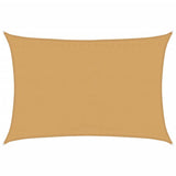 Vidaxx voile d'ombrage 160 g m² rectangulaire 3,5x5 m HDPE couleur sable