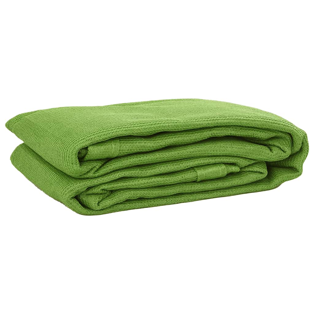 VidaXL tapis de tente 200x200 cm HDPE vert clair