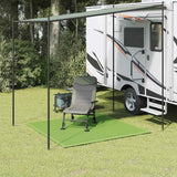 VidaXL tapis de tente 200x200 cm HDPE vert clair