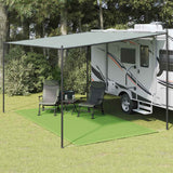 VidaXL tapis de tente 250x400 cm HDPE vert clair