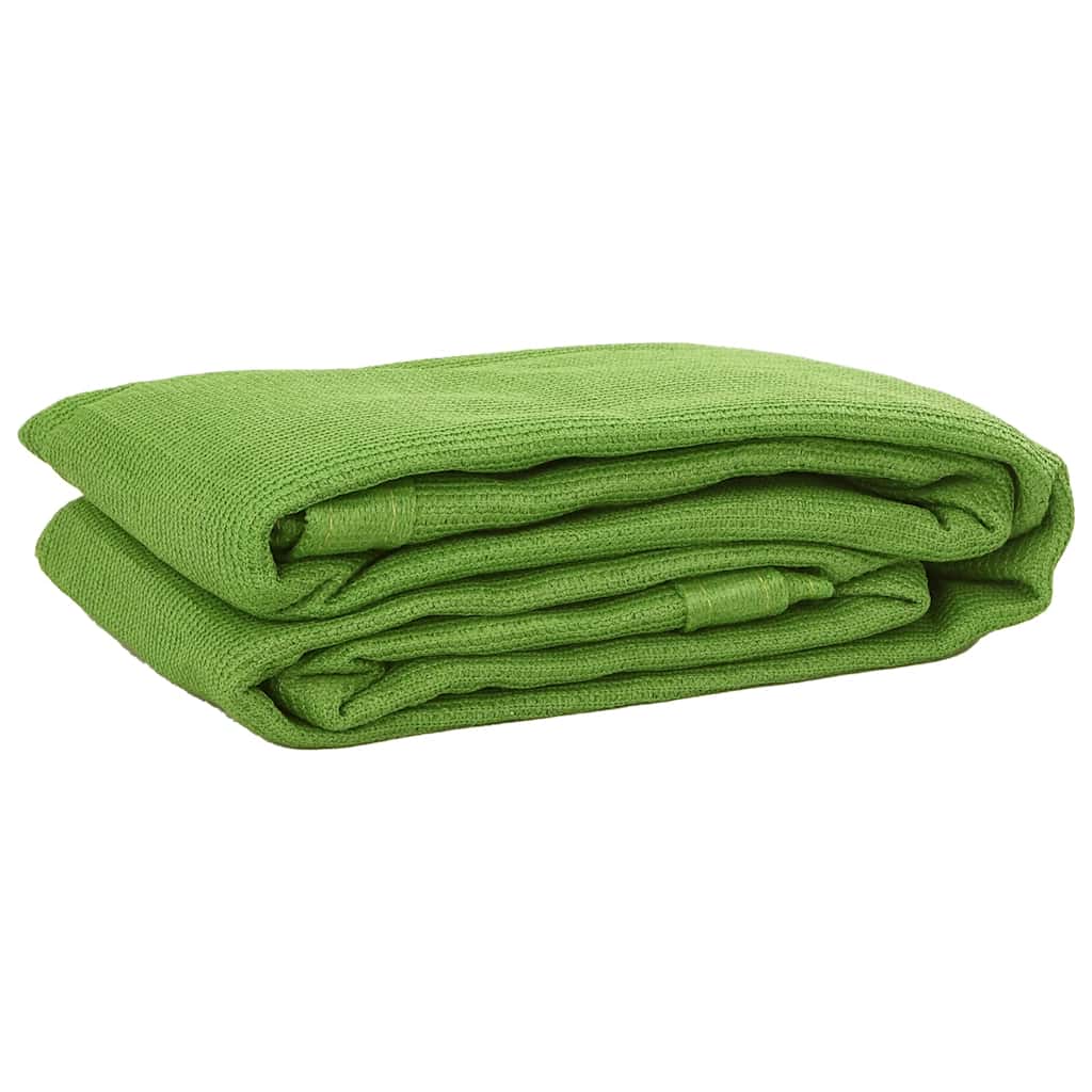 VidaXL tapis de tente 250x500 cm HDPE vert clair