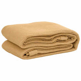 Tapis de tente VidaXL 200x200 cm HDPE couleur sable