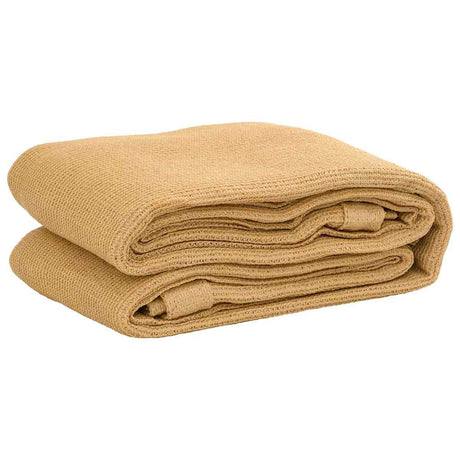 Tapis de tente VidaXL 250x200 cm HDPE couleur sable