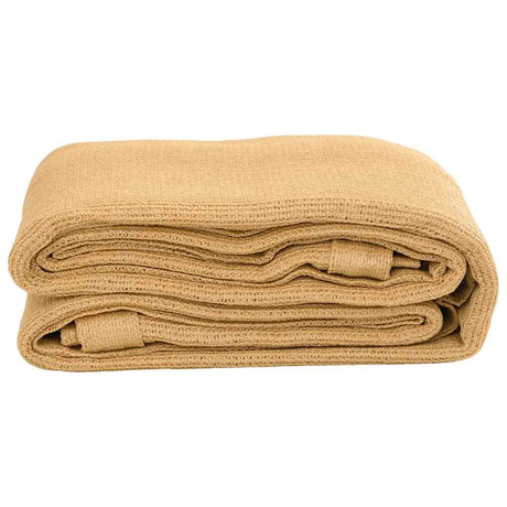 Tapis de tente VidaXL 250x200 cm HDPE couleur sable