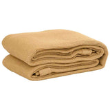 Tapis de tente VidaXL 250x400 cm HDPE couleur sable