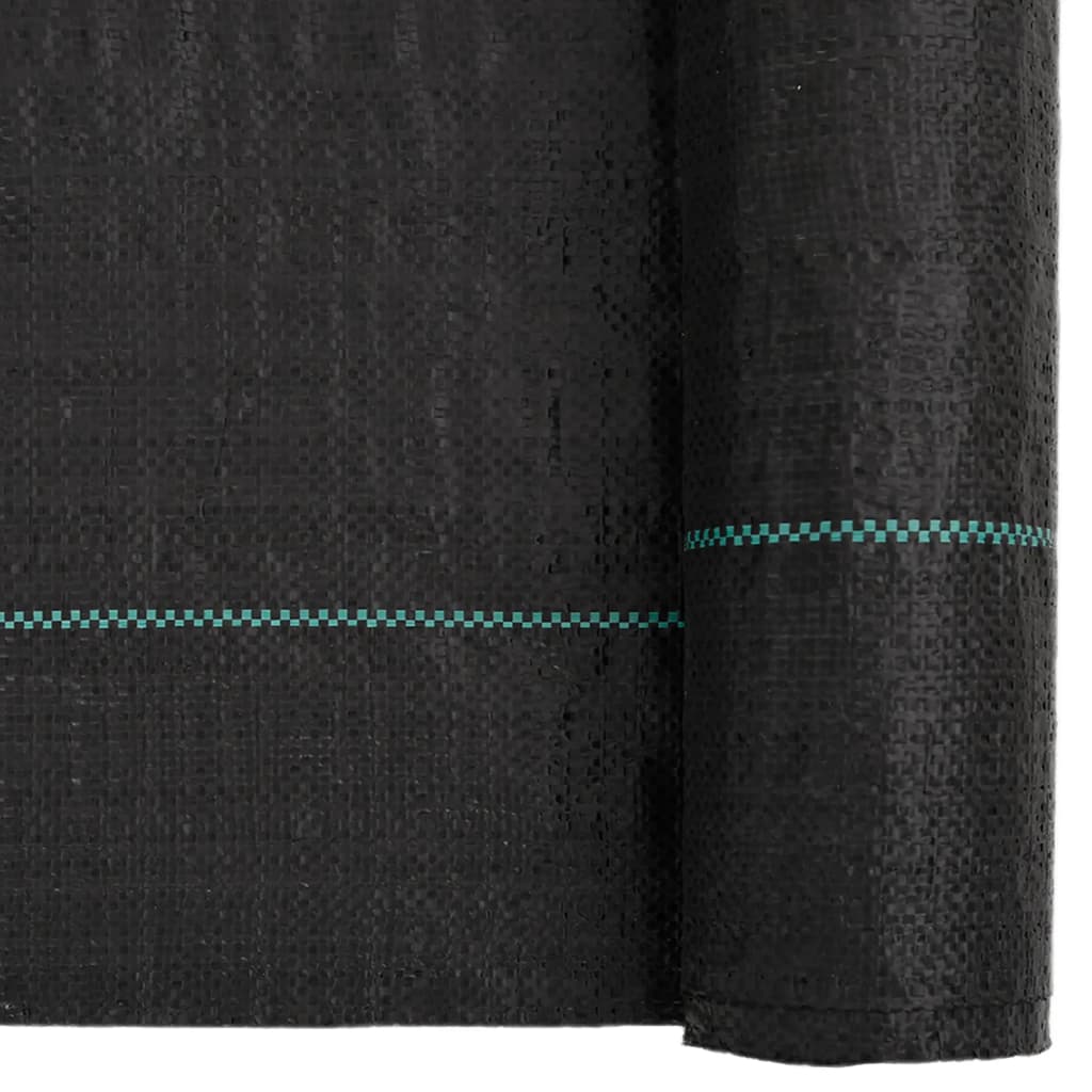 VidaXL Toile à racines 4x5 m polypropylène noir