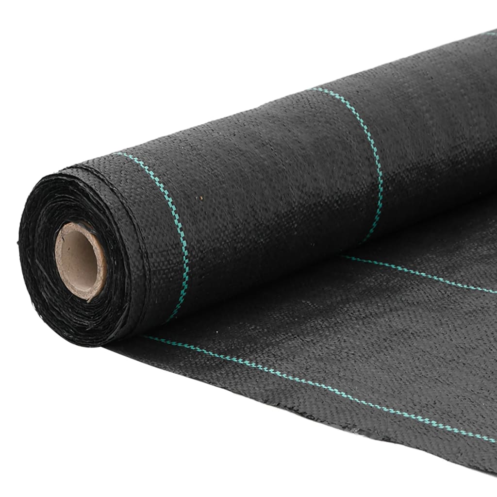 Vidaxl Carrot cloth 0.5x25 m Polypropene Black