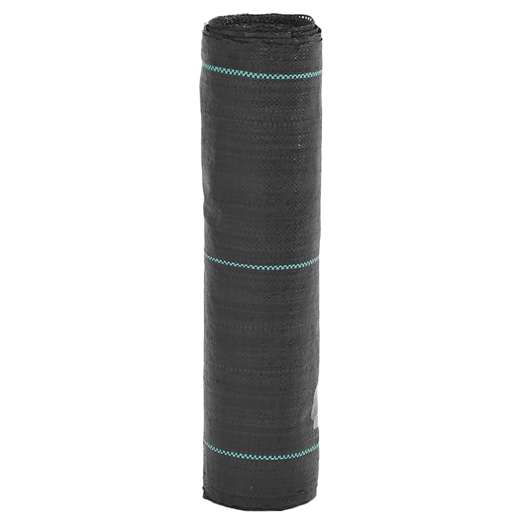 Vidaxl Carrot tissu 0,5x50 m polypropène noir