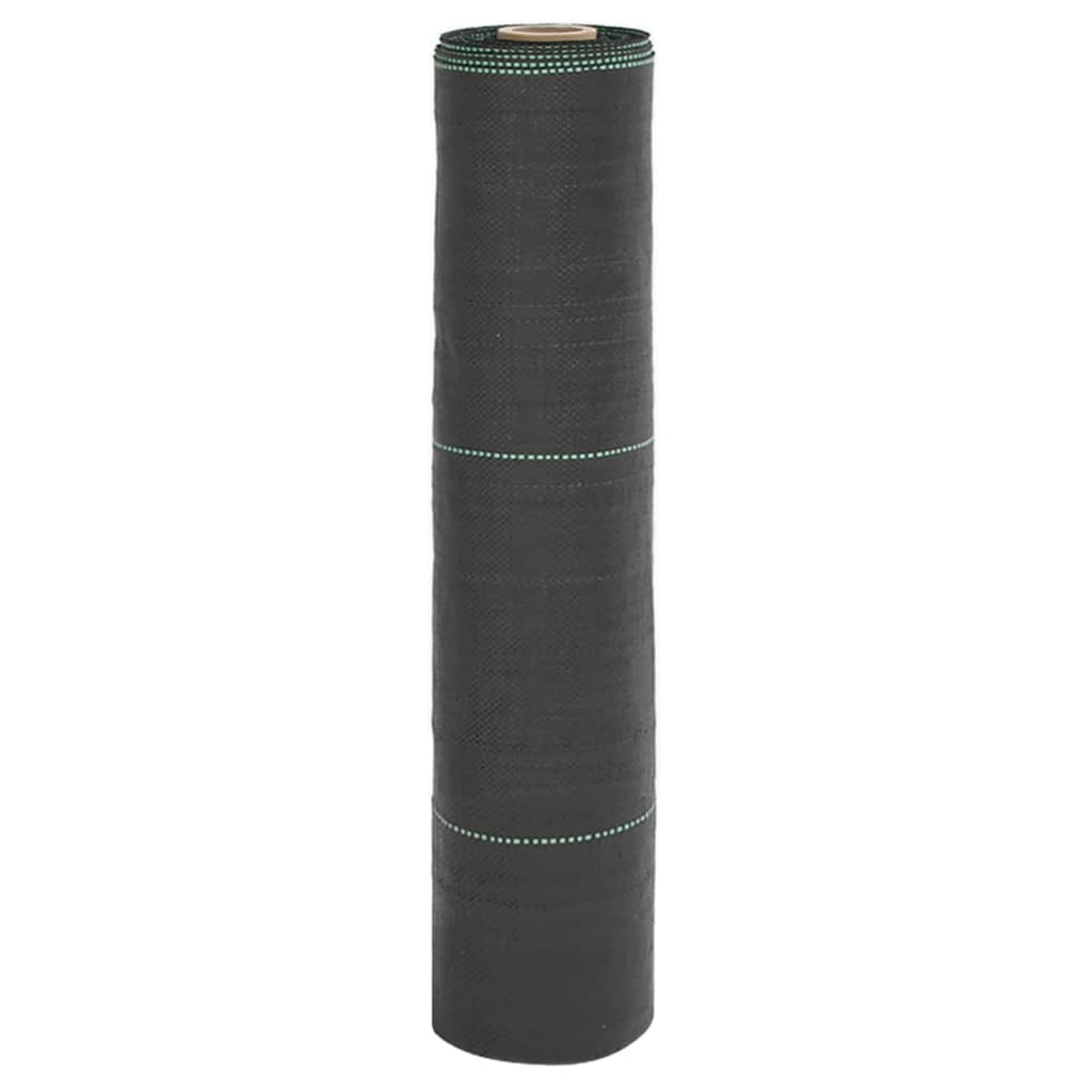 VidaXL Carrot cloth 0.5x150 m Polypropene Black