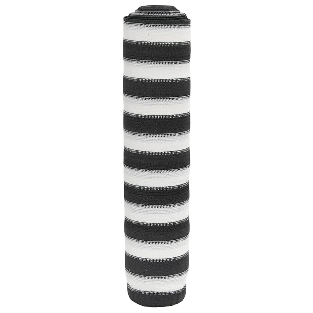 Vidaxx filet d'intimité 75 g m² 1,2x10 m HDPE anthracite et blanc