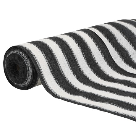 Vidaxx filet d'intimité 75 g m² 2x50 m HDPE anthracite et blanc