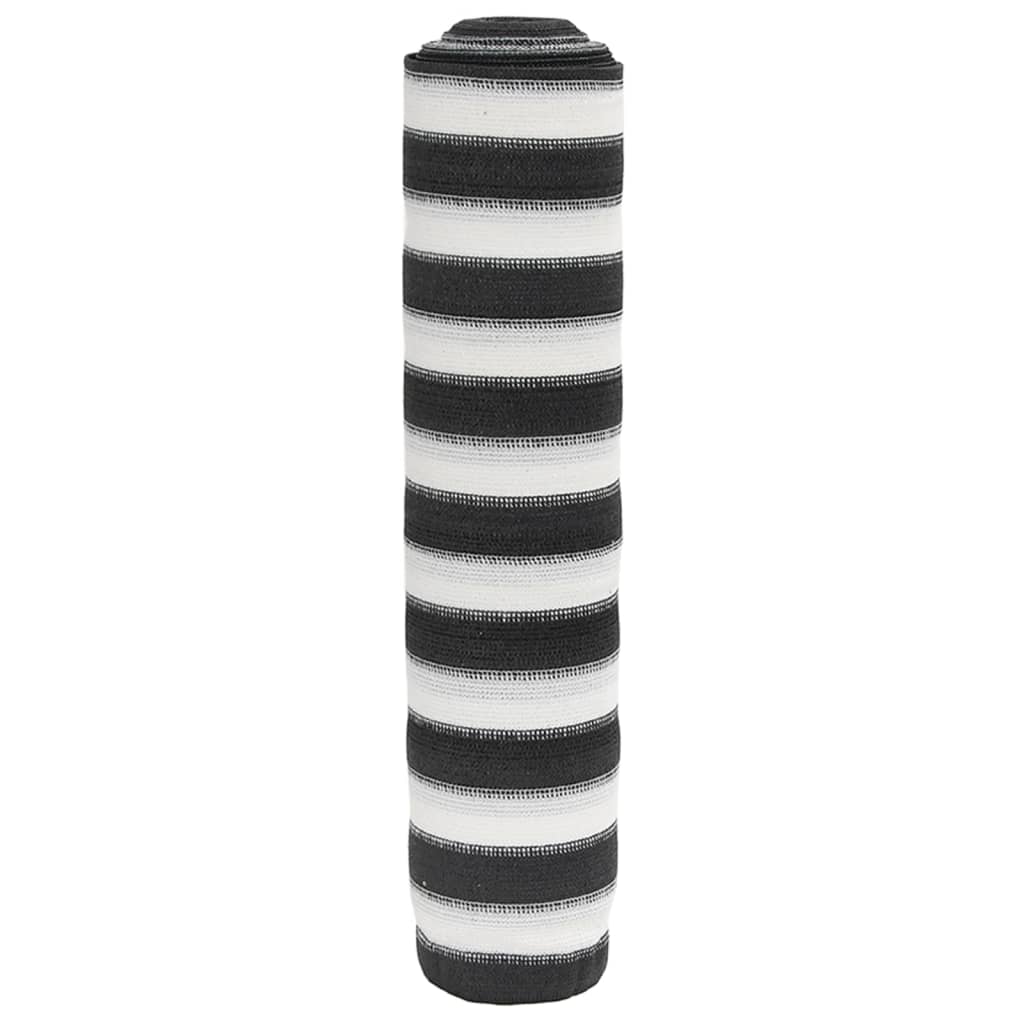 Vidaxx filet d'intimité 150 g m² 1,5x10 m HDPE anthracite et blanc