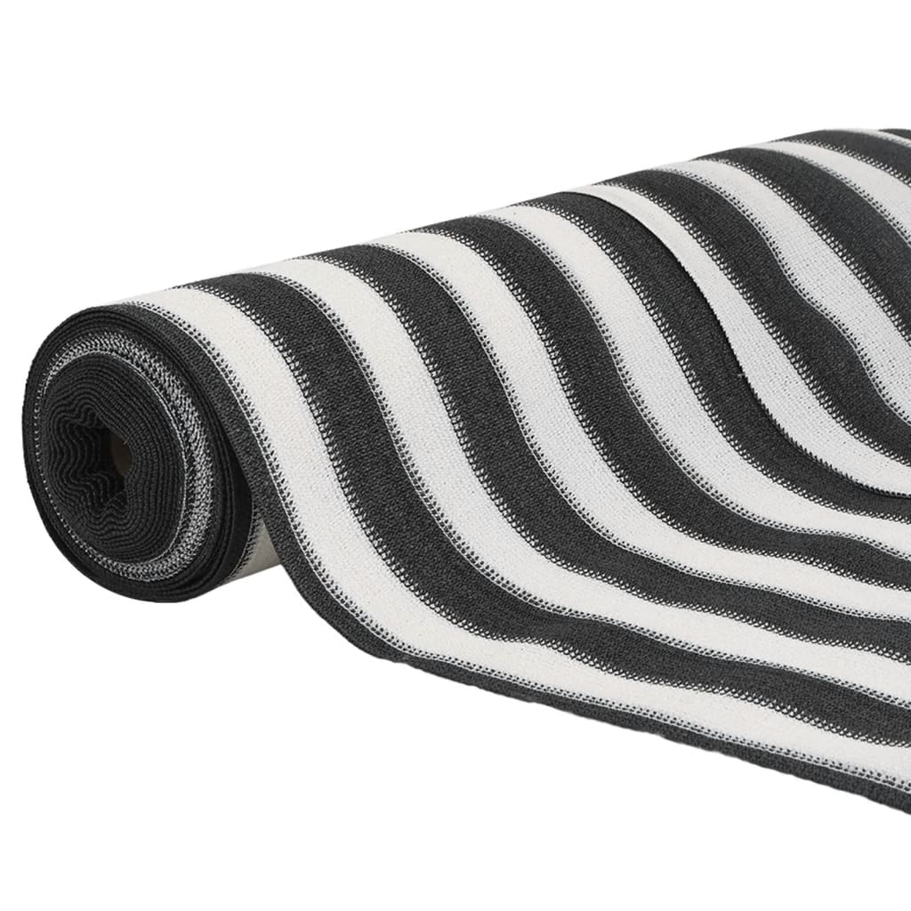 Vidaxx filet d'intimité 195 g m² 1x10 m HDPE anthracite et blanc