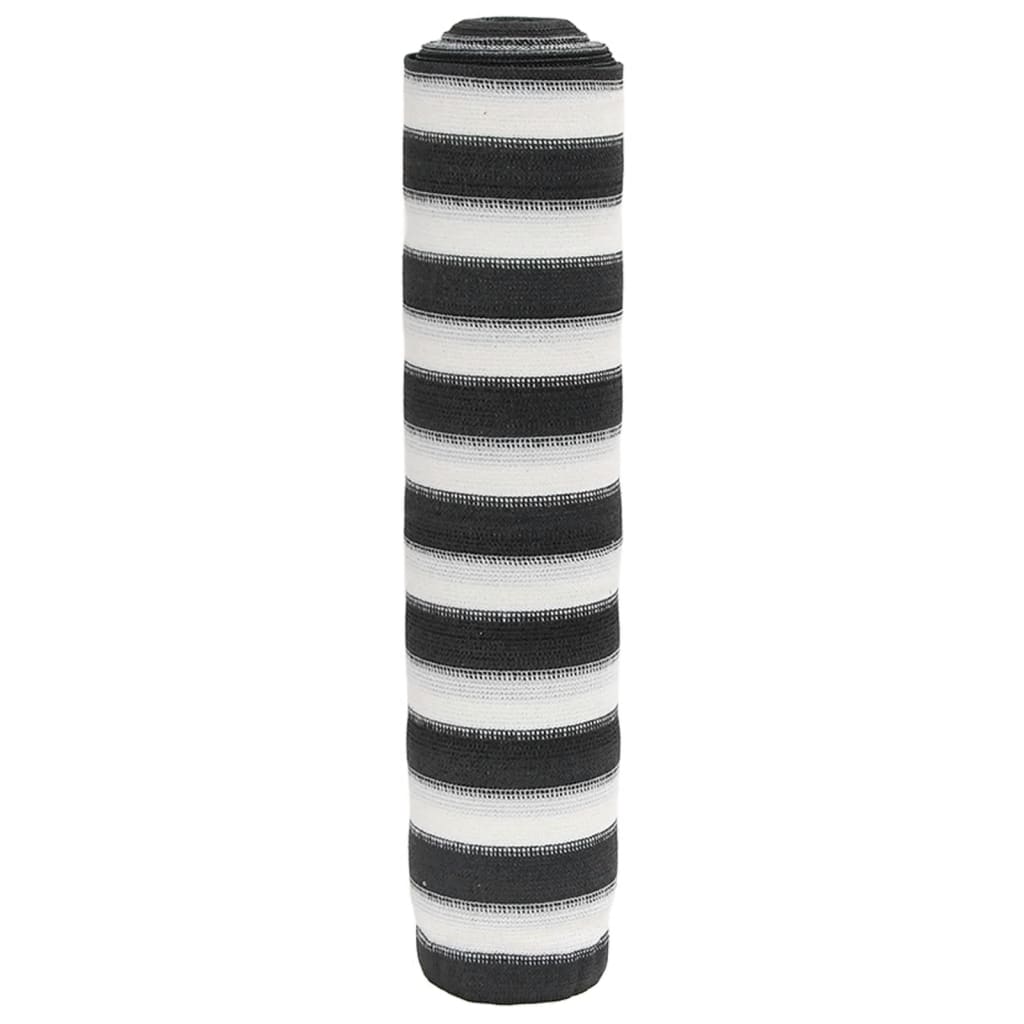 Vidaxx filet d'intimité 195 g m² 1,8x10 m HDPE anthracite et blanc