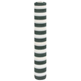 VidaXL filet d'intimité 75 g m² 1,5x25 m HDPE vert et blanc