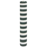 VidaXL filet d'intimité 75 g m² 1,5x50 m HDPE vert et blanc