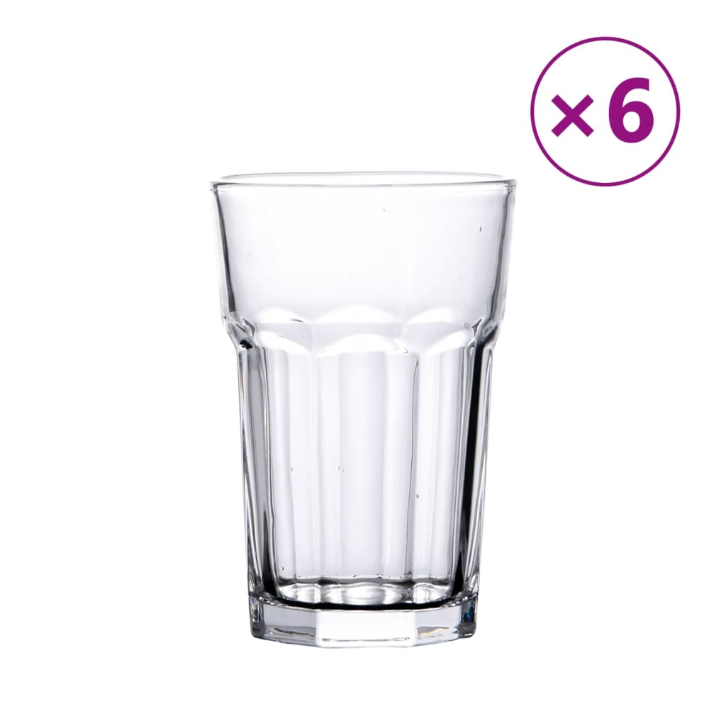 Verres VidaXL 6 pièces 415 ml