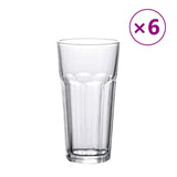 Verres VidaXL 6 pièces 475 ml