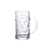 VidaXL chopes à bière avec poignée 6 pcs 500 ml verre
