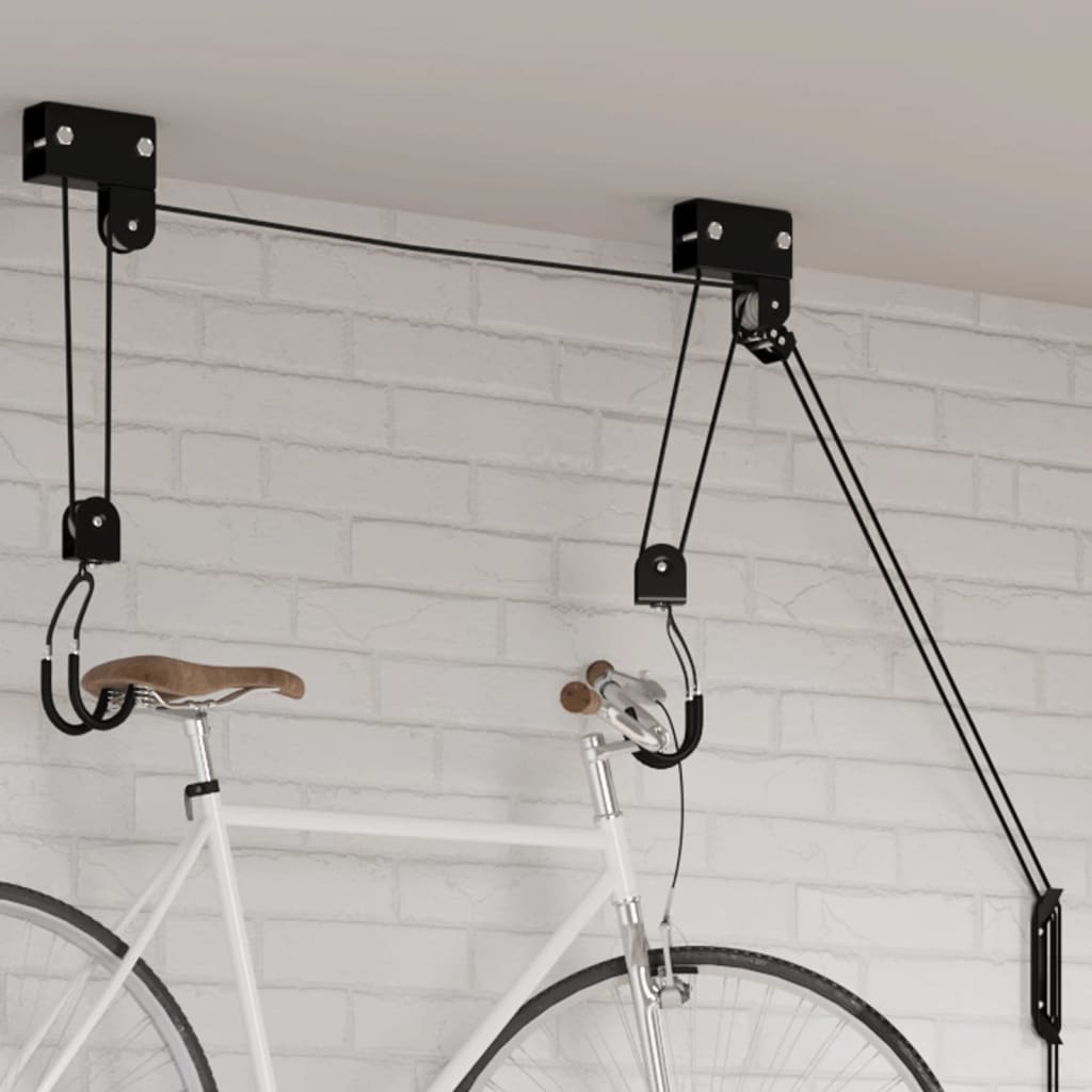 Vidaxx palan à vélo avec fixation au plafond 57 kg