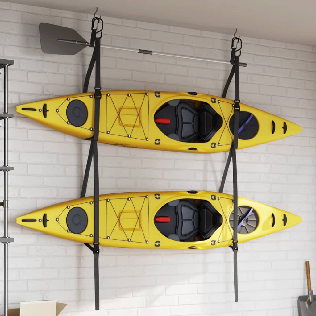 Vidaxx sangles de rangement pour kayak double avec pinces à pagaie 50 kg