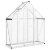 Vidaxx serre de jardin avec cadre de base 169x58x195 cm aluminium argenté
