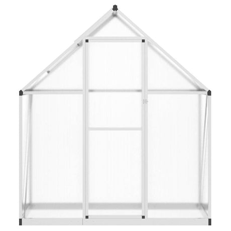 Vidaxx serre de jardin avec cadre de base 169x58x195 cm aluminium argenté