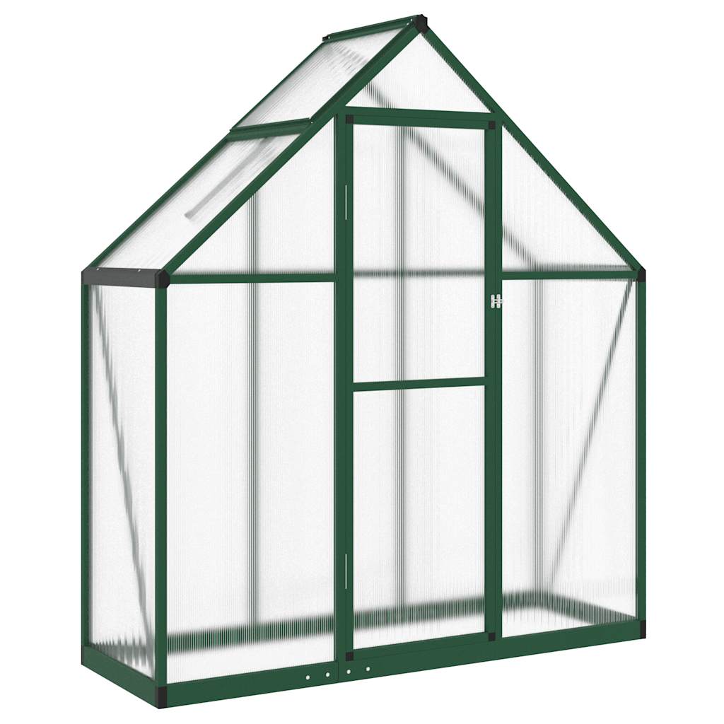 Vidaxx serre de jardin avec cadre de base 169x58x195 cm aluminium vert
