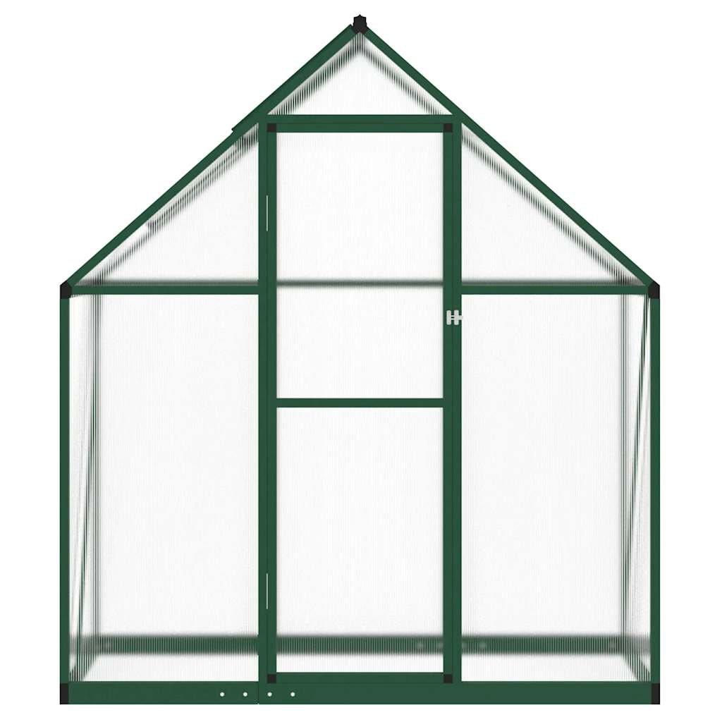 Vidaxx serre de jardin avec cadre de base 169x58x195 cm aluminium vert