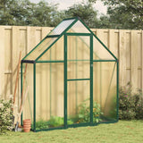 Vidaxx serre de jardin avec cadre de base 169x58x195 cm aluminium vert