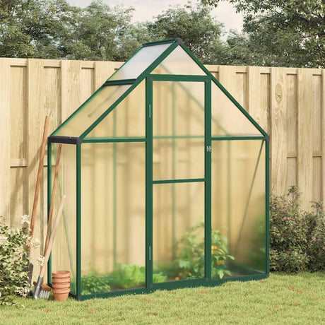 Vidaxx serre de jardin avec cadre de base 169x58x195 cm aluminium vert