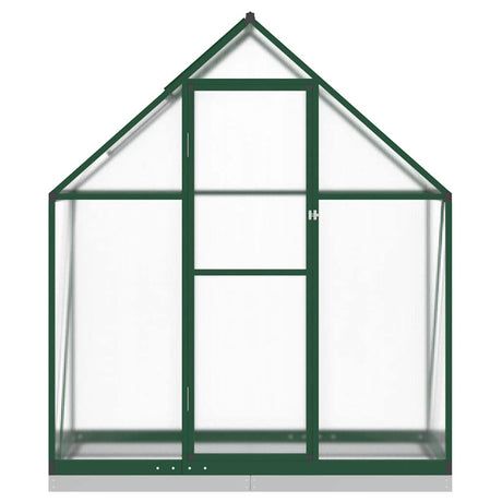 Vidaxx serre de jardin avec cadre de base 169x58x202 cm aluminium vert
