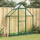 Vidaxx serre de jardin avec cadre de base 169x58x202 cm aluminium vert