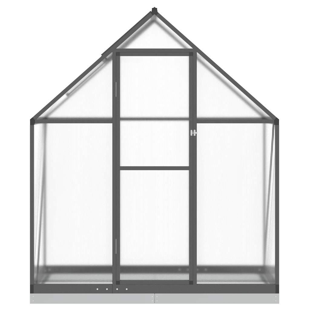 Vidaxx serre de jardin avec cadre de base 169x58x202 cm aluminium anthracite