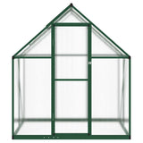 Vidaxx serre de jardin avec cadre de base 169x114x195 cm aluminium vert