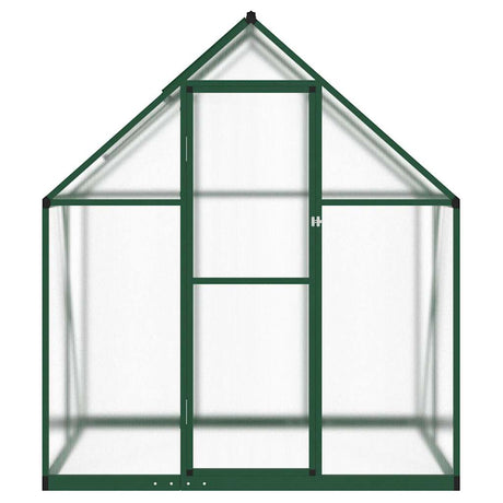 Vidaxx serre de jardin avec cadre de base 169x114x195 cm aluminium vert