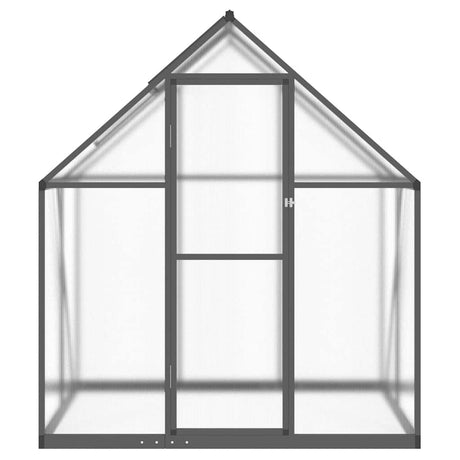 Vidaxx serre de jardin avec cadre de base 169x114x195 cm aluminium couleur anthracite