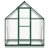 Vidaxx serre de jardin avec cadre de base 169x114x202 cm aluminium vert